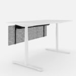 Knieraumblendenhalterung